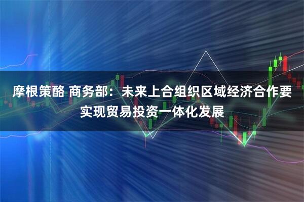 摩根策酪 商务部：未来上合组织区域经济合作要实现贸易投资一体化发展